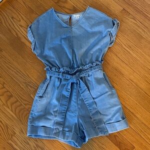 Habitual girls denim one piece
